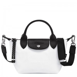 Bolsa de Mano Longchamp Le Pliage Energy XS Mujer Blancas | 3768-KUVRM