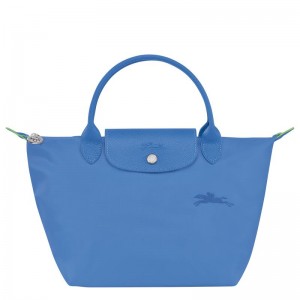 Bolsa de Mano Longchamp Le Pliage Green S Mujer Azules | 2715-YZMXR