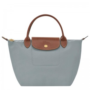 Bolsa de Mano Longchamp Le Pliage Original S Mujer Gris | 4125-GYTWB