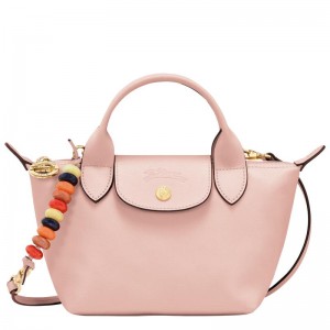 Bolsa de Mano Longchamp Le Pliage Xtra XS Mujer Rosas | 3857-XKVHA