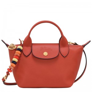 Bolsa de Mano Longchamp Le Pliage Xtra XS Mujer Rojas | 4679-WQKUE