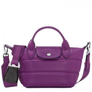 Bolsa de Mano Longchamp Le Pliage Xtra XS Mujer Moradas | 5496-PIBRM