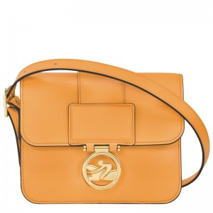 Bolsas Hombro Longchamp Box-Trot S Mujer Albaricoque Naranjas | 2349-DFWZO