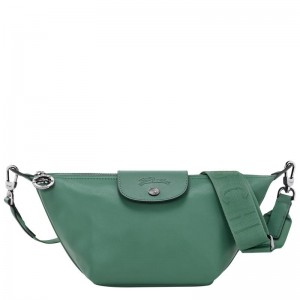 Bolsas Hombro Longchamp Le Pliage Xtra XS Mujer Verde | 5792-YIRAE