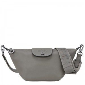 Bolsas Hombro Longchamp Le Pliage Xtra XS Mujer Gris | 0263-NOLER