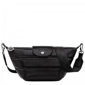 Bolsas Hombro Longchamp Le Pliage Xtra XS Mujer Negras | 3812-IXKLD