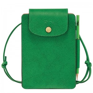 Bolsas Hombro Longchamp Épure XS Mujer Verde | 8541-LIPJM