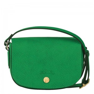 Bolsas Hombro Longchamp Épure XS Mujer Verde | 1539-CLAOE