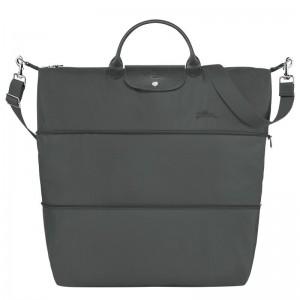 Bolsas de Viaje Longchamp Le Pliage Green expandable Mujer Gris | 9287-EUZFQ