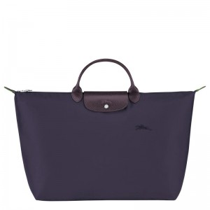 Bolsas de Viaje Longchamp Le Pliage Green S Mujer Moradas | 2730-VMUPN