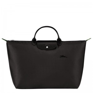 Bolsas de Viaje Longchamp Le Pliage Green S Mujer Negras | 1762-QCXZN