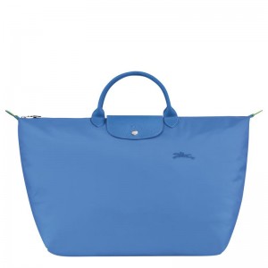 Bolsas de Viaje Longchamp Le Pliage Green S Mujer Azules | 4579-WSLXY