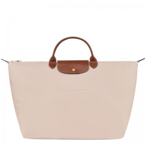 Bolsas de Viaje Longchamp Le Pliage Original S Mujer Blancas | 1472-WVRHY