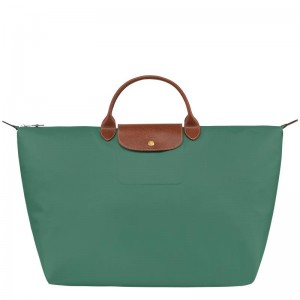 Bolsas de Viaje Longchamp Le Pliage Original S Mujer Verde | 6273-OIRBN