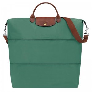 Bolsas de Viaje Longchamp Le Pliage Original expandable Mujer Verde | 5071-GKRJE