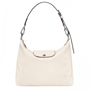 Bolso Hobo Longchamp Le Pliage Xtra M Mujer Blancas | 9308-SYLOJ