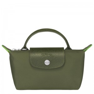 Bolso Pequeño Longchamp Le Pliage Green with handle Hombre Verde | 3296-BYZLH