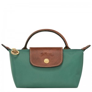 Bolso Pequeño Longchamp Le Pliage Original with handle Hombre Verde | 3975-AWZBG