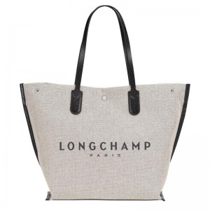 Bolso Tote Longchamp Essential L Mujer Blancas | 8503-XPFZN