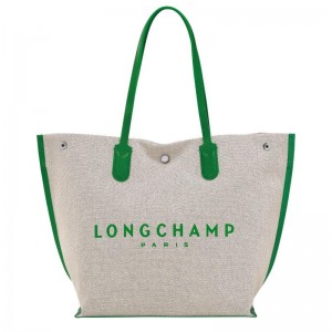 Bolso Tote Longchamp Essential L Mujer Verde | 4506-YMICF