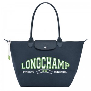 Bolso Tote Longchamp Le Pliage Colección L Mujer Azul Marino | 2508-FUBHA