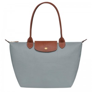 Bolso Tote Longchamp Le Pliage Original M Mujer Gris | 2048-THIDP