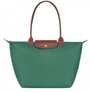 Bolso Tote Longchamp Le Pliage Original L Mujer Verde | 4031-QRSUB