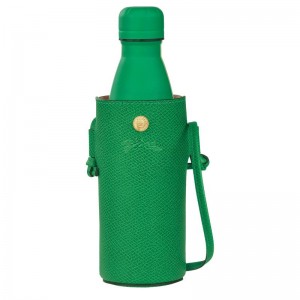 Bottle Holder Bag Longchamp Épure Bottle Mujer Verde | 4186-AVSBC