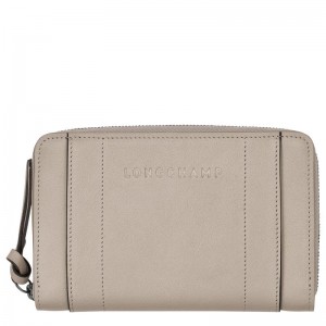 Carteras Longchamp 3D Mujer Gris | 4931-GXQWO