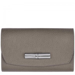 Carteras Longchamp Roseau Mujer Gris | 0518-NJIVA