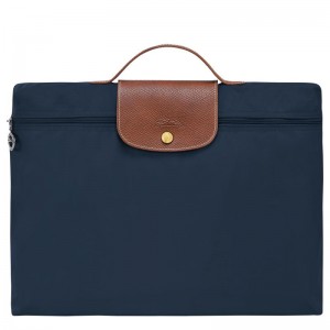 Maletín Longchamp Le Pliage Original S Hombre Azul Marino | 5397-NPSEX