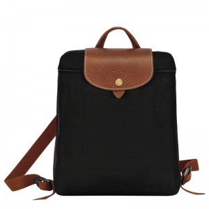 Mochilas Longchamp Le Pliage Original M Mujer Negras | 2047-FINYE