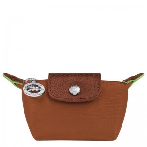 Monederos Longchamp Le Pliage Green Mujer Marrones | 4290-QIYBS