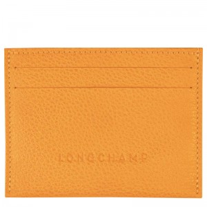 Tarjeteros Longchamp Le Foulonné Mujer Albaricoque Naranjas | 0189-YXJSB