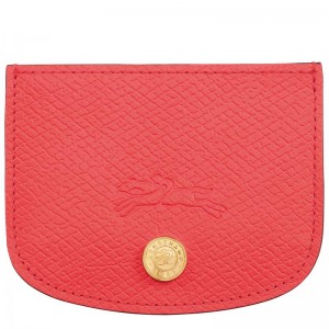 Tarjeteros Longchamp Épure Mujer Rojas | 3967-OWMHC