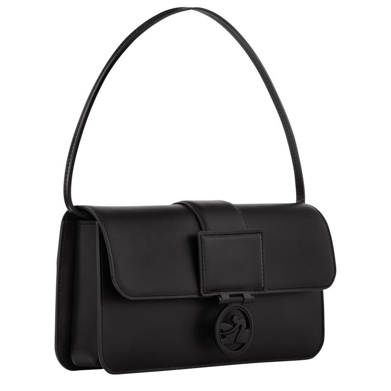 Bolsa De Hombro Longchamp Box-Trot M Shoulder bag Mujer Negras | 4237-DFBYC