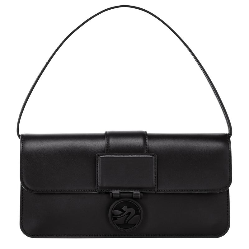 Bolsa De Hombro Longchamp Box-Trot M Shoulder bag Mujer Negras | 4237-DFBYC