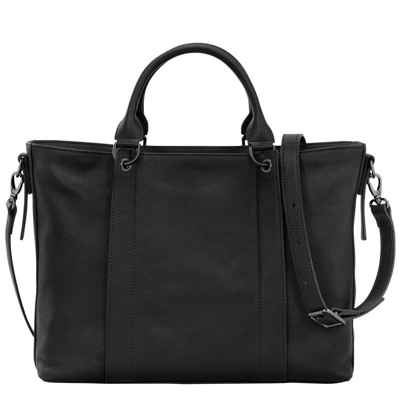 Bolsa de Mano Longchamp 3D L Mujer Negras | 8209-IWDXB