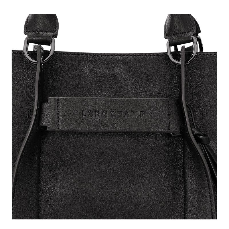 Bolsa de Mano Longchamp 3D L Mujer Negras | 8209-IWDXB