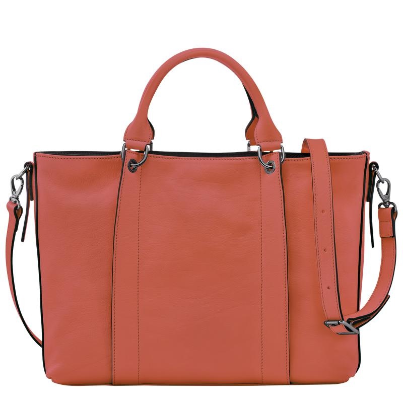 Bolsa de Mano Longchamp 3D L Mujer Rojas | 1673-PLZHW