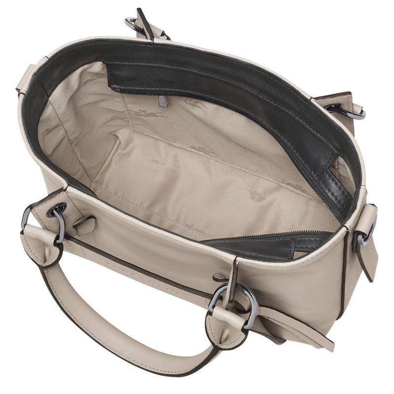 Bolsa de Mano Longchamp 3D S Mujer Gris | 7416-ANZIO