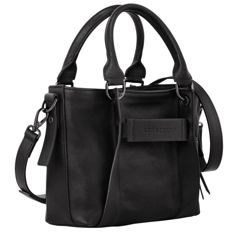 Bolsa de Mano Longchamp 3D S Mujer Negras | 2437-IZEFR