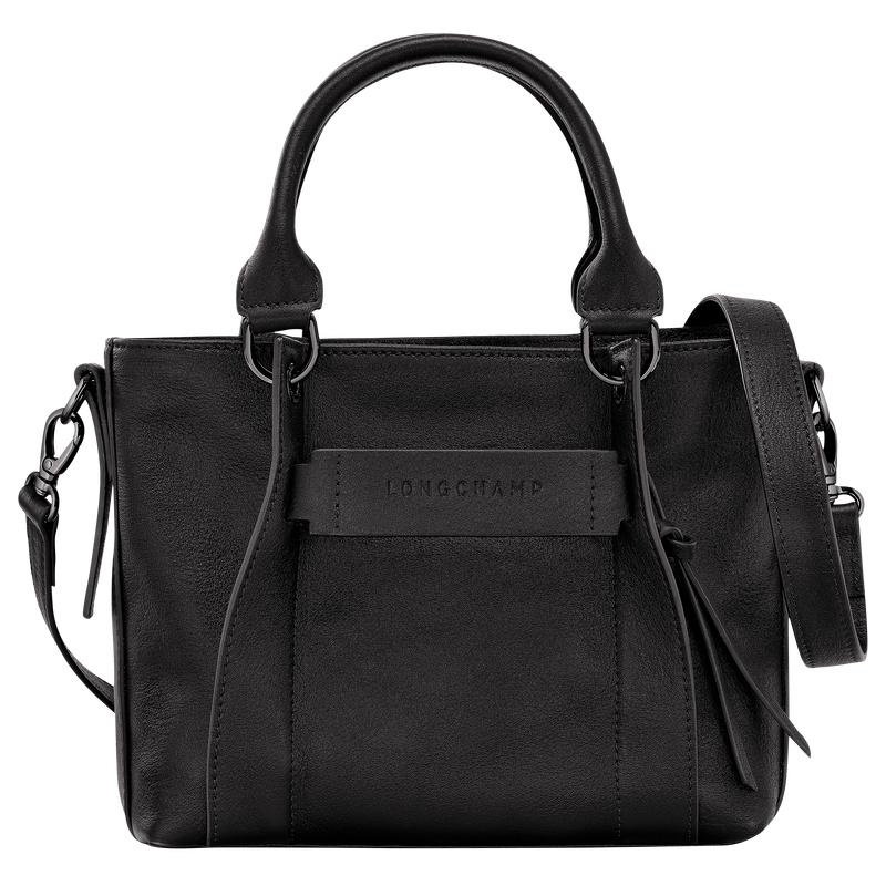 Bolsa de Mano Longchamp 3D S Mujer Negras | 2437-IZEFR