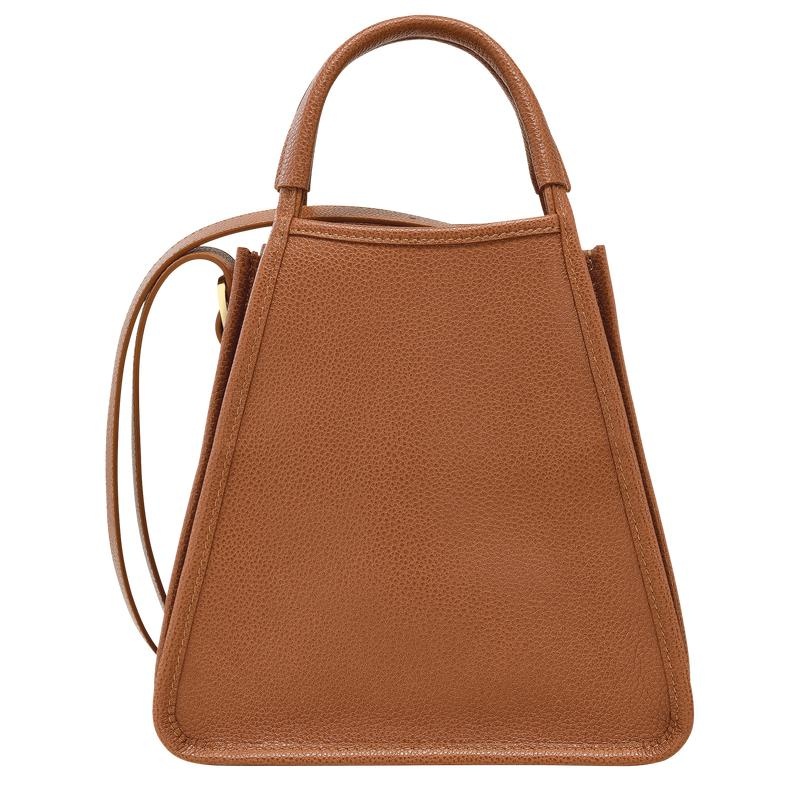 Bolsa de Mano Longchamp Le Foulonné S Mujer Marrones | 8502-VTIKU