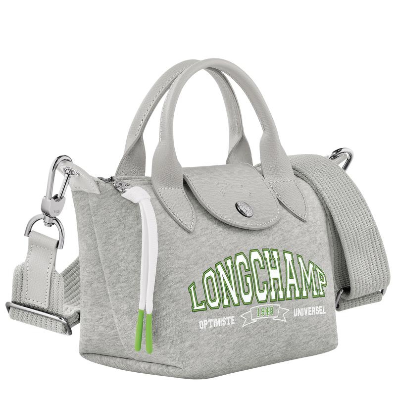 Bolsa de Mano Longchamp Le Pliage Colección XS Mujer Gris | 7403-HBZJT