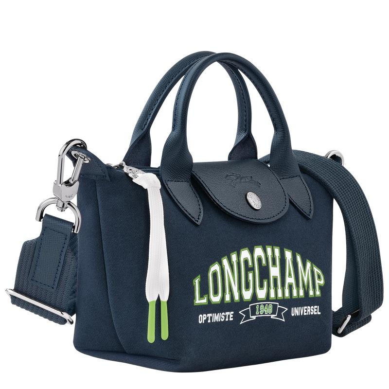 Bolsa de Mano Longchamp Le Pliage Colección XS Mujer Azul Marino | 9435-HSTEJ