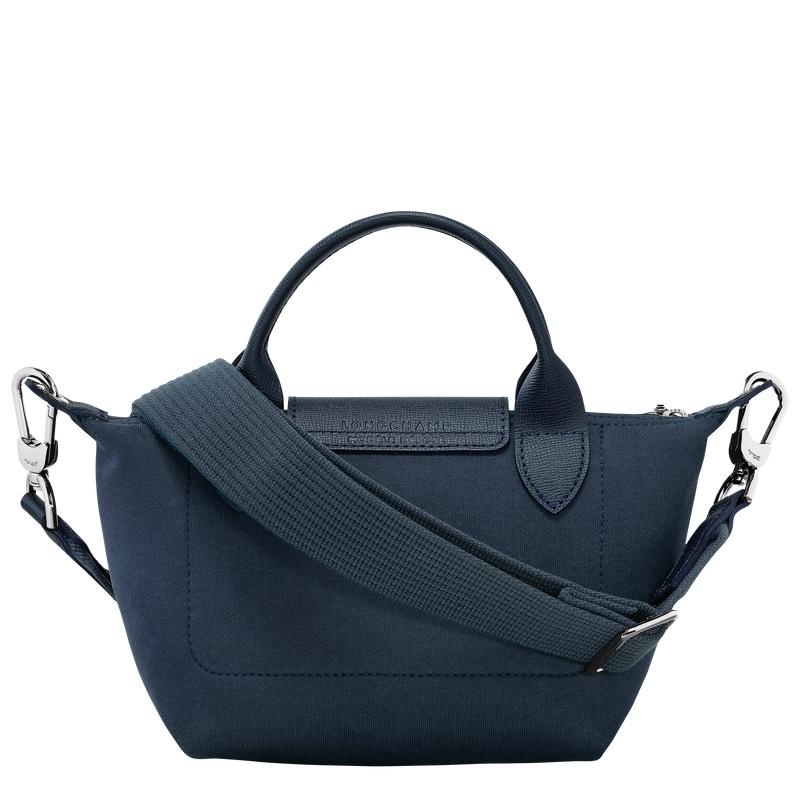 Bolsa de Mano Longchamp Le Pliage Colección XS Mujer Azul Marino | 9435-HSTEJ