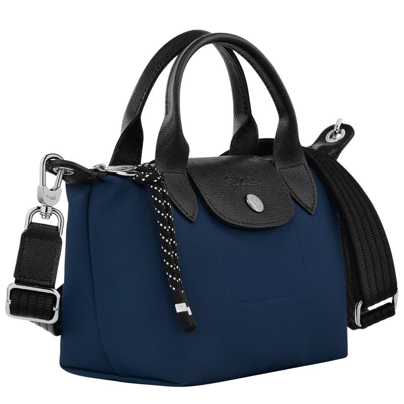 Bolsa de Mano Longchamp Le Pliage Energy XS Mujer Azul Marino | 2185-VCIXL