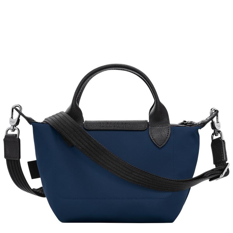 Bolsa de Mano Longchamp Le Pliage Energy XS Mujer Azul Marino | 2185-VCIXL