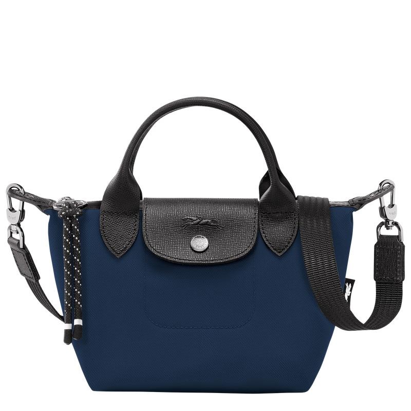 Bolsa de Mano Longchamp Le Pliage Energy XS Mujer Azul Marino | 2185-VCIXL